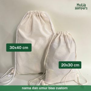 Tas Serut Blacu Ransel Souvenir Per 1 PCS Backpack Custom Sablon Tema Boy Ulang Tahun Goodie Bag Birthday