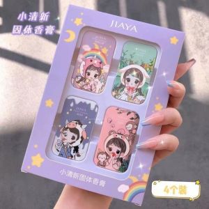 SET 04 NƯỚC HOA SÁP JIAYA SIÊU CUTE