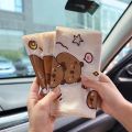 SNJVB1870 30Pcs Capybara Disposable Garbage Bags Cartoon Self Adhesive Desktop Trash Can  Thickened Car Dashboard Trash Bag. 
