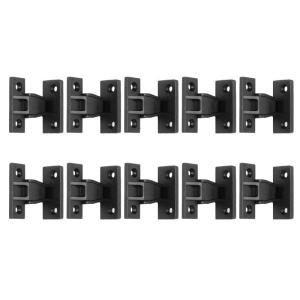 10Pcs Push in Plinth Panel Furniture Connectors Bracket Press Fit Panel Clip for Kitchen Cabinets Wardrobe Bed Table