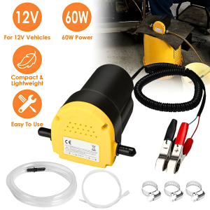 COD S AMP Pompa Sedot penyedot Bensin motor Mobil bbm solar bahan bakar Elektrik Oli 12V 60W A3