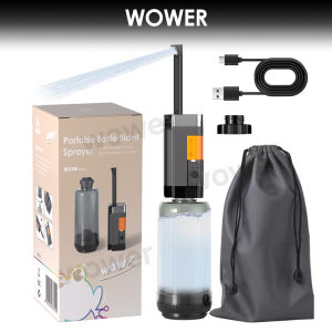 Upgraded Portable Bidet for Travel | 1100mAh Battery | 400ML Bottle | IPX6 Waterproof | USB-C Charging Handheld Bidet for Women & Men Personal Hygiene Cleaning with 2 Pressure Modes