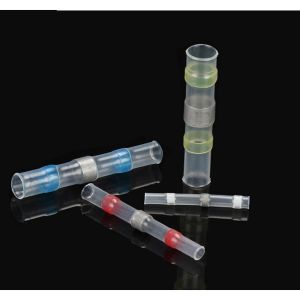 Hộp 50 Đầu Nối Dây Điện Co Nhiệt Tự Hàn Thiếc Chuyên Dụng Bọc Dây Chống Nước ẨmTiện Lợi Độ Bền Cao