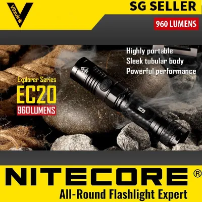 NITECORE WATERPROOF LED FLASHLIGHT MILITARY GRADE 960 LUMEN