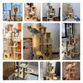 Cat House Cat Condo Cat Tower Cat Tree Pet Stand House Game Tower Cat Climbing Apartment. 