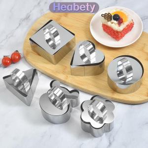 Heabety 1 cái khuôn bánh inox Khuôn Sushi hoạt hình bánh mousse Tự làm khuôn ép bóng gạo phụ kiện nhà bếp hộp cơm trưa sáng tạo