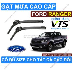 Gạt Mưa Trong Sạch Thế Hệ Mới Kính Lái Ford Ranger Cặp Gạt Mưa Kính L.ái Ford Ranger Có Đủ Size Cho Các Đ.ời Xe Ranger