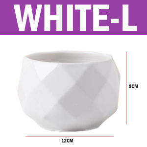 RakanKu MALAYSIA Nordic Ceramic Ins Flower Pot Marble Pattern Cactus Planting Pot 12/8/6CM Indoor Gardening Succulent Pots Wit Bamboo Tray Pasu Kaktus 花瓶 ins 多肉盆