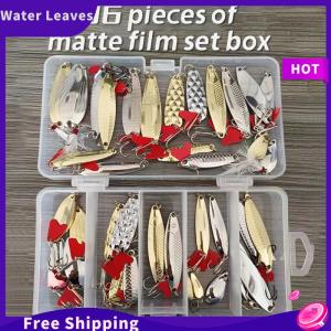 [Water]Hot Sale Freeshipping Mới Hỗn Hợp Câu Cá Lure Set Minnow Spoon Lure Mềm Lure Câu Cá Phụ Kiện Trong Hộp Nhân Tạo Mồi Cho Bass Pike Crank Dropshipping