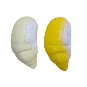 PaulWeekend Super Soft Simulation Durian Slow Rebound Decompression Toy Sensory Interaction Decompression Pinch Music Adult Soothing Anxiety Soft Pinch Dough Cute and Interesting Table Decoration