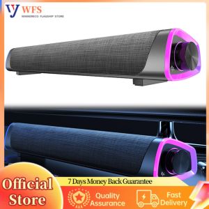 PC Audio Speakers Wireless Bluetooth Stereo Soundbar for Desktop and Laptop with Rich Sound