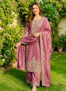 [PRE-ORDER : 10 DAYS] Eid Ready made pure Heavy GMY silk Designer party wear Embroidery Style salwar and Kameez Pakistani | Wedding Suit | 5316