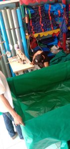 KOLAM TERPAL IKAN 300X400X100 CM A20 PALING TEBAL KUAT BAHAN ASLI KOREA