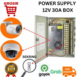 PSU Power supply CCTV 12V 30A box