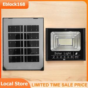 Solar Powered Wall Lamp IP67 Waterproof Outdoor Street Light Flood Light Light Sensor Spot Lights for Patio Path Yard