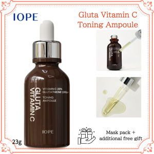 IOPE  Gluta Vitamin C Toning Ampoule 23g/25% pure vitamins/bioglutathione/Brightening Synergy