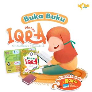 Buku Anak Boardbook Pintar Iqra Jilid 1 untuk Balita (Setara Iqra 1 - 3) untuk Usia 3+
