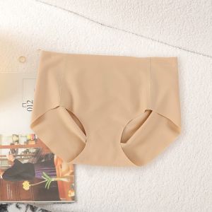 U FIVE แบรนด์ญี่ปุ่นแท้ กางเกงในไร้ขอบ กางเกงในผู้หญิง ยืดกระชับ คืนตัวดี ผ้านิ่มใส่สบาย ชุดชั้นในผ้าฝ้ายผ้าไหมน้ำแข็งระบายอากาศต้านเชื้อแบคทีเรียฤดูร้อนบางชุดชั้นในระบายอากาศที่มองไม่เห็น