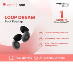 Zenith | Loop Dream Silicone Foam Earplugs For Sleep Comfort | Comfortable Ear Plugs For Snoring
