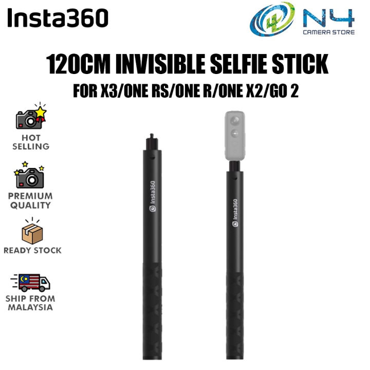 Insta360 120cm 114cm Invisible Selfie Stick For X3 One X2 One Rs