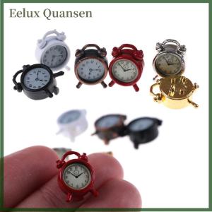 Eelux Kim loại đồng hồ báo thức 1 12 Dollhouse thu nhỏ phòng khách Kim loại đồng hồ báo thức 1 12 Dollhouse thu nhỏ Dollhouse 1 12 Dollhouse nhỏ Dollhouse kim loại đồng hồ báo thức 1 12 Dollhouse thu nhỏ ấm cúng một kim loại đồng hồ báo thức 1 12 Dollhous