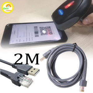 Kabel Scanner Barcode Simbol USB 2 meter Ls1203 Ls2208 Ls4208 Ls3008 DS3400 DS3578 DS9808 DS6700