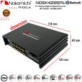 🔥คุ้มราคา🔥DSP PROCESSOR ยี่ห้อ NAKAMICHI แท้!! มีใบรับประกัน รุ่น NDSK4285AU 31 BAND EQUALIZER เครื่องเสียงรถยนต์ เพาเวอร์แอมป์ DSP Amplifier อินพุต2 เอาต์พุต8 Built-in Bluetoot ปรับจูนจากมือถือและโน๊ตบุ๊ค ชุดปรับแต่งจูนระบบเสียง เครื่องเสียงรถ. 