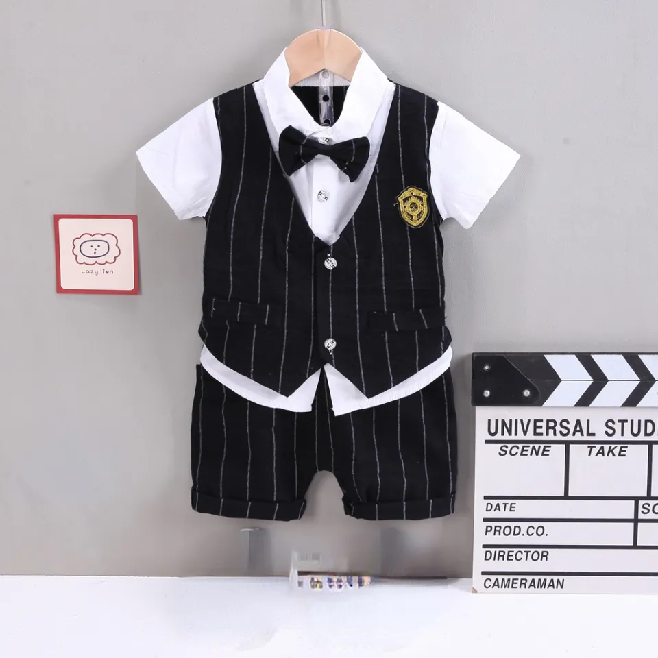 Boss Baby Boy Outfit Year Old School Uniform Costume for Kids