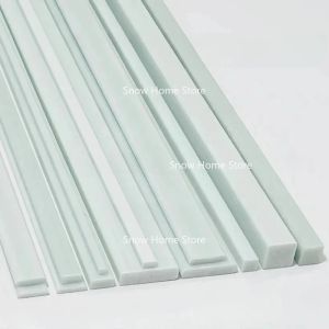 Hanson8 Length 500mm White Fiberglass Square/Flat/Fixed Bar Width 2-30mm Glass Reinforced Plastic Bar Bracing Strip Q3P9R