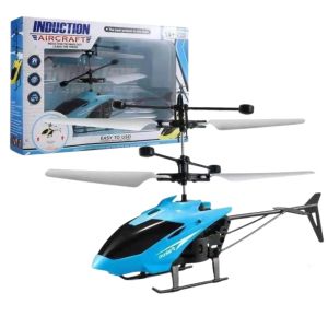 Z-Gadget⚡ Hand Sensor Induction Fun Mini RC Aircraft Helicopter Kids Flying Toy With Light RC58 Plane Toy Aeroplan Airplane Chopper Kapal Terbang 直升机