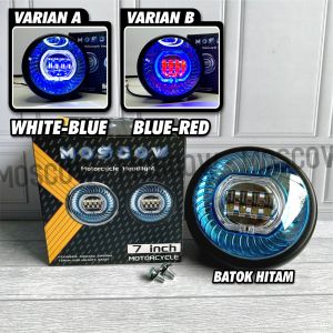 LAMPU BILED LAMPU DEPAN 7 INCH SET BATOK HITAM CHROME MOTOR CUSTOME CB GL TIGER KATANA BILLET PROJIE BILLED 7INCH DEVIL EYE SENJA HIGH LOW PUTIH KUNING HEADLAMP LAMPU UTAMA PROYECTOR LED REFLEKTOR ORIGINAL MOSCOW 60 WATT SUPER TERANG LAMPU MOTOR CUSTOM