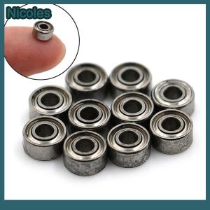 [Nicoles] 10pcs 2*5*2.5mm Miniature Precision BEARING MR52ZZ สำหรับแบริ่ง SPINNER