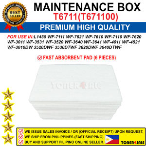 Maintenance Box T6711 T671100 for T6711 T671100 for Epson L1455 WorkForce WF 3011 3531 4011 4521 7110 7111 7210 7510 7610 7615 7620 7621