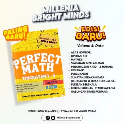 [MBM] Perfect Math Algebra Buku Latihan Tingkatan 1-5