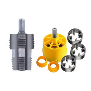 6pcs PPR Pipe Threader Double Head Drill Kit With Wear Resisting Dies For Water Pipe