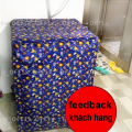 Áo trùm máy giặt Siêu Dày, Siêu bền hiệu Offix. 