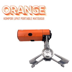MATOUGUI- Kompor Gas Portable Foldable Stove Windproof Adjustable - Kompor Piknik Lipat Portabel - Kompor Lipat Portable Untuk Traveling - Kompor Gas Luar Ruangan
