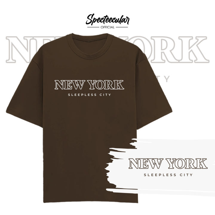 Specteecular New York Oversized Shirt For Men Women T Shirt Tshirt Tops  Loose Shirts Top Graphic Oversize Plus Size Tees Specteecular Tee Lazada  PH