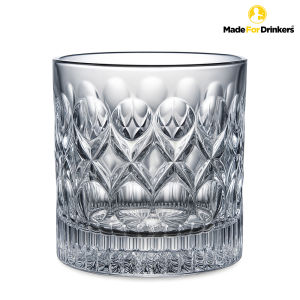 Chiseled Charm Whiskey Glass 360ml Lead Free Crystal