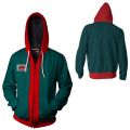COD Spiderman Hoodie Miles Morales Jacket Zipper Sweatshirts Anime Hoodies Spider-Man Costume OP. 