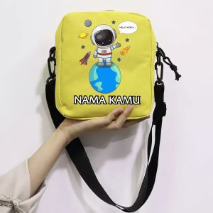 Selempang Anak Motif Astronot Tas  Selempang Anak Lucu