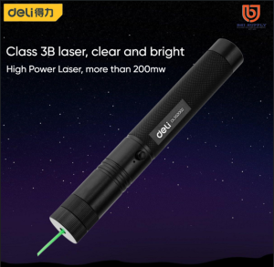 (SG Stock) Deli Rechargeable Laser Pointer (DL552002)