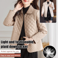jaket bawah fesyen kolar berdiri jaket kapas kecil slim fit sesuai selesa nipis dan ringan. 