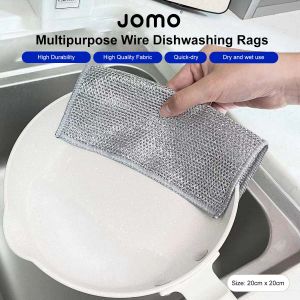 ✅SG Local Seller✅ Multipurpose Wire Dishwashing Rags Dry and Wet Use Mesh Design Quick Dry