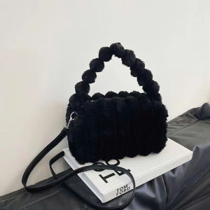 Túi lông đeo vai đeo chéo kèm xách tay giá trị sang trọng thời trang