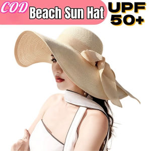 Wide Brim Beach Hat Female Straw Hat Summer Hat Hat For Woman Sun Hat Foldable Beach Seaside Fishing Hat