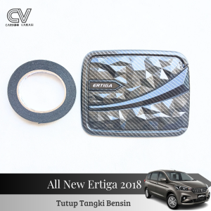Cover Tutup Tangki Bensin Mobil All New Ertiga 2018 Carbon