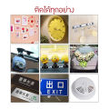 เทปกาวนาโน เทปกาวสองหน้านาโน เทปใสติดยึดแน่น ไม่ต้องเสียเวลาเจาะผนังให้เป็นรอย. 