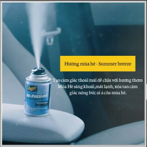 Xịt Khử Mùi Ô Tô Diệt khuẩn Meguiars - Hương Mùa Hè