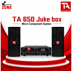 Titanium Audio 650 Jukebox Mini Component System 500Wx2  | TA 650 Jukebox